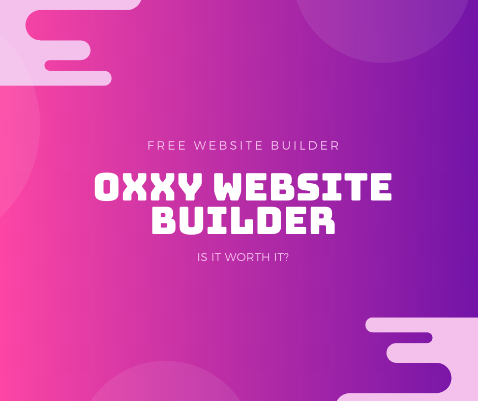 Oxxy website builder