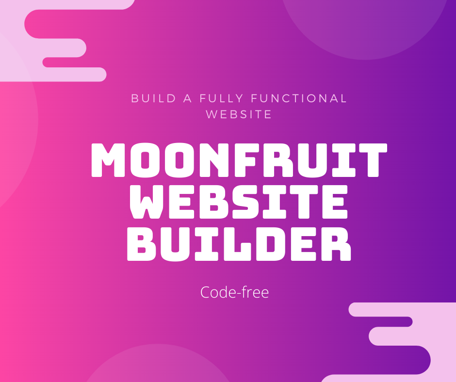 Moonfruit Website Builder: Your New Site&hellip;