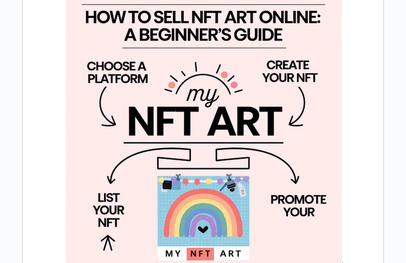 How to Sell NFT Art Online: A Beginner’s Guide