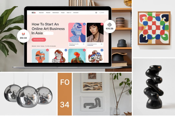 How to Start an Online Art Business in Asia