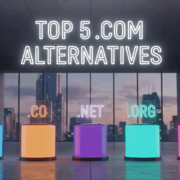 5 Alternatives to .COM Domain Extensions