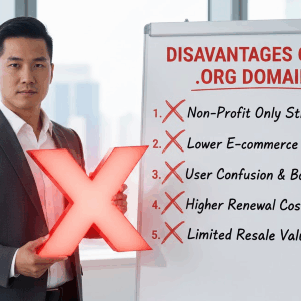 Disadvantages of a .Org Domain