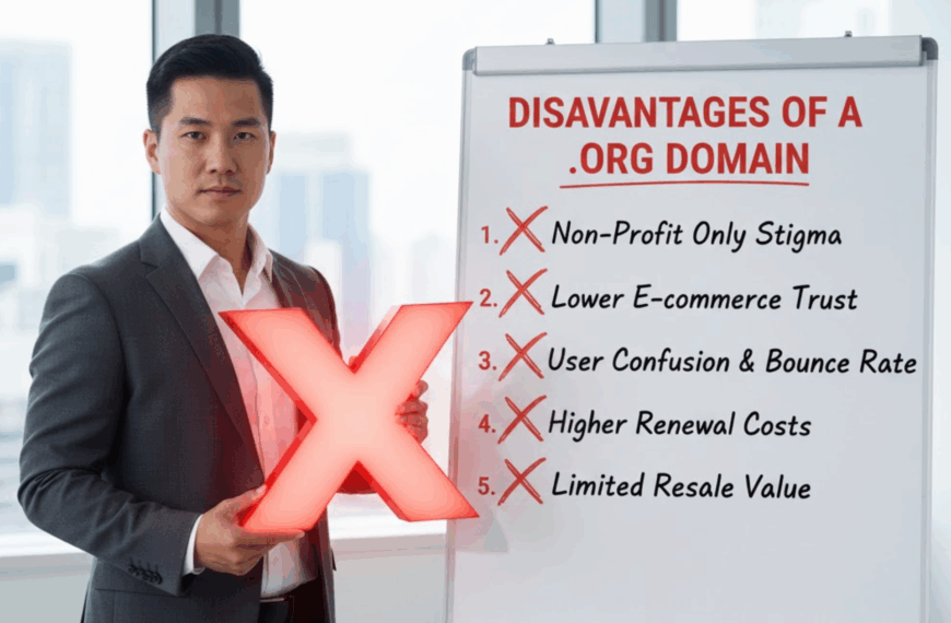 Disadvantages of a .Org Domain