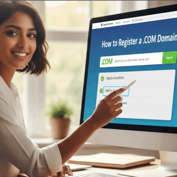 How to Register a .COM Domain (Quick Guide)