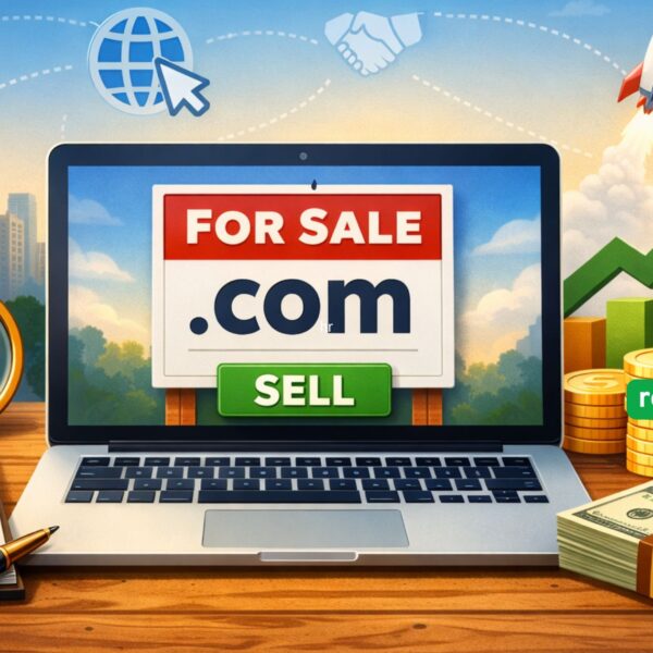 How to Sell a .Com Domain and Make a Profit