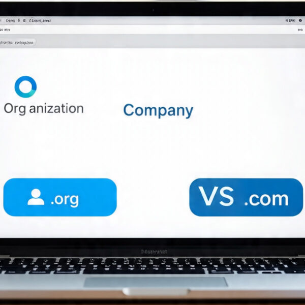 org vs com domain