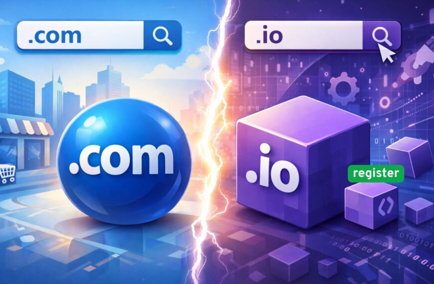 Is .Com or .Io Better?