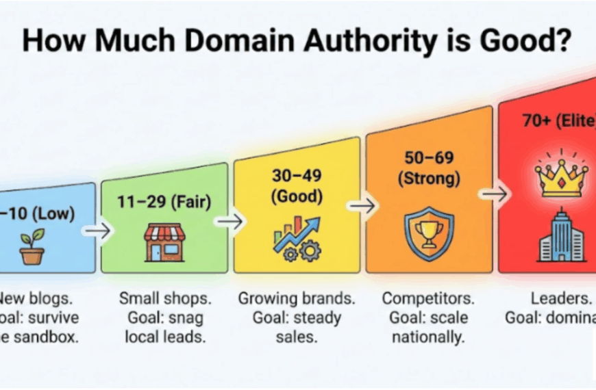How Much Domain Authority Is Good? A Detailed Guide