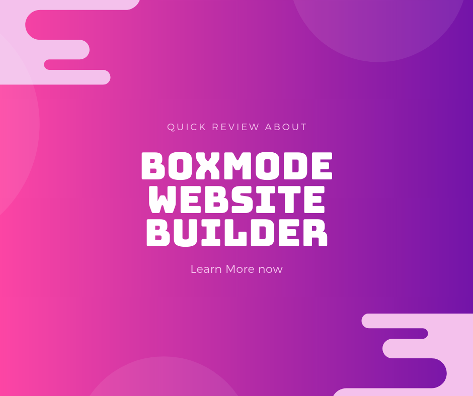 Boxmode Website Builder