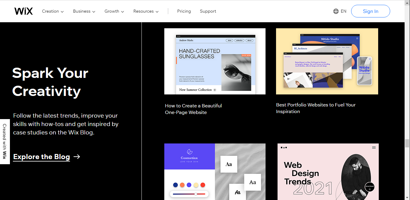 Wix for Photographers