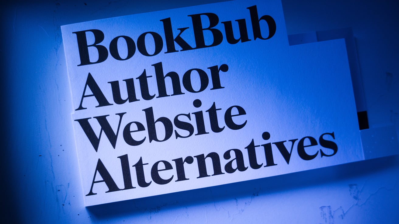 bookbub author website alternatives