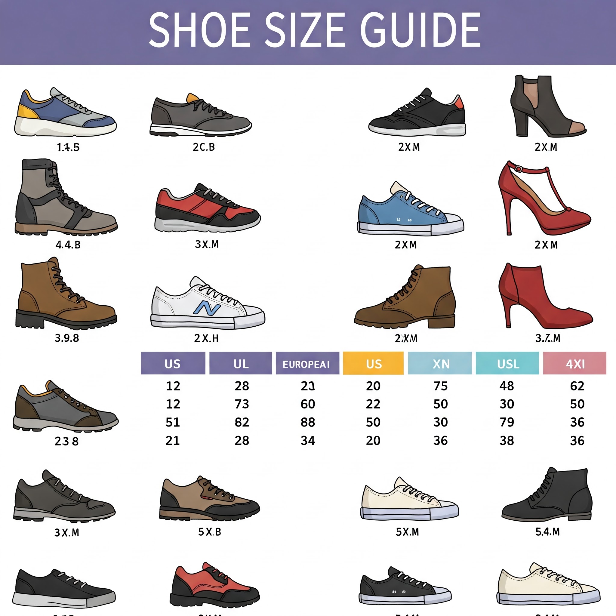 Add a Shoe Size Guide to Your Online Store
