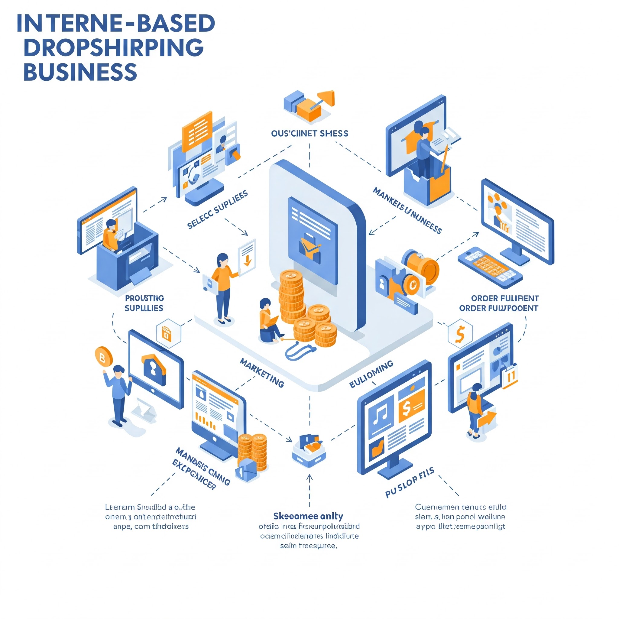 Create an Internet-Based Dropshipping Business
