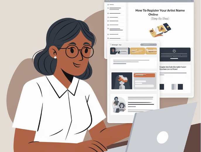 How to Register Your Artist Name Online (Step-by-Step)