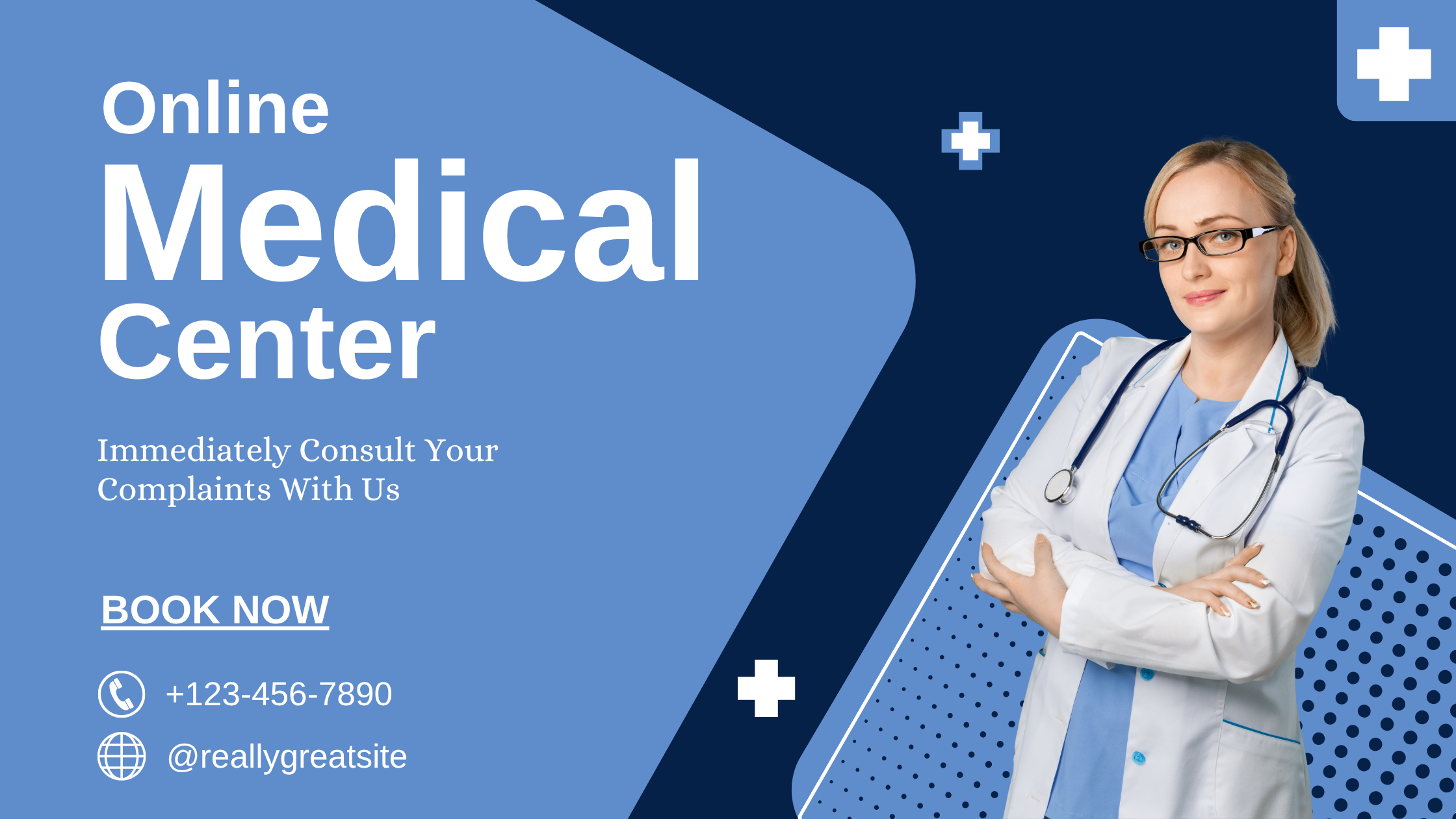 Medical website design ideas