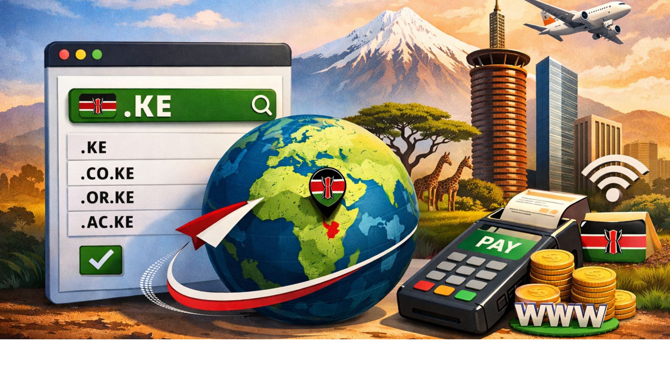 Benefits of a .KE Domain: Why Choose a Kenyan Web Address