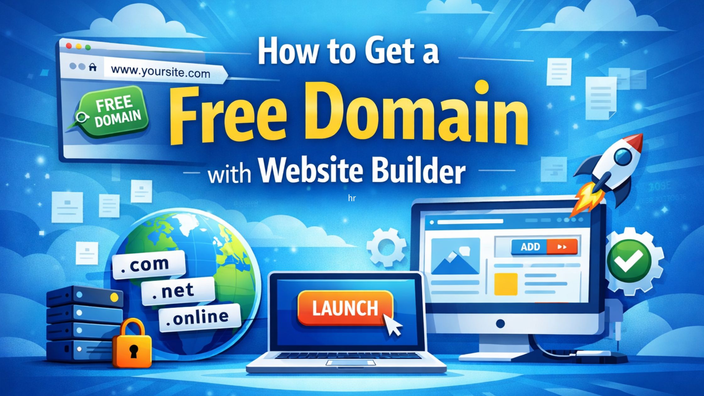 How To Get A Free Domain With Website Builder