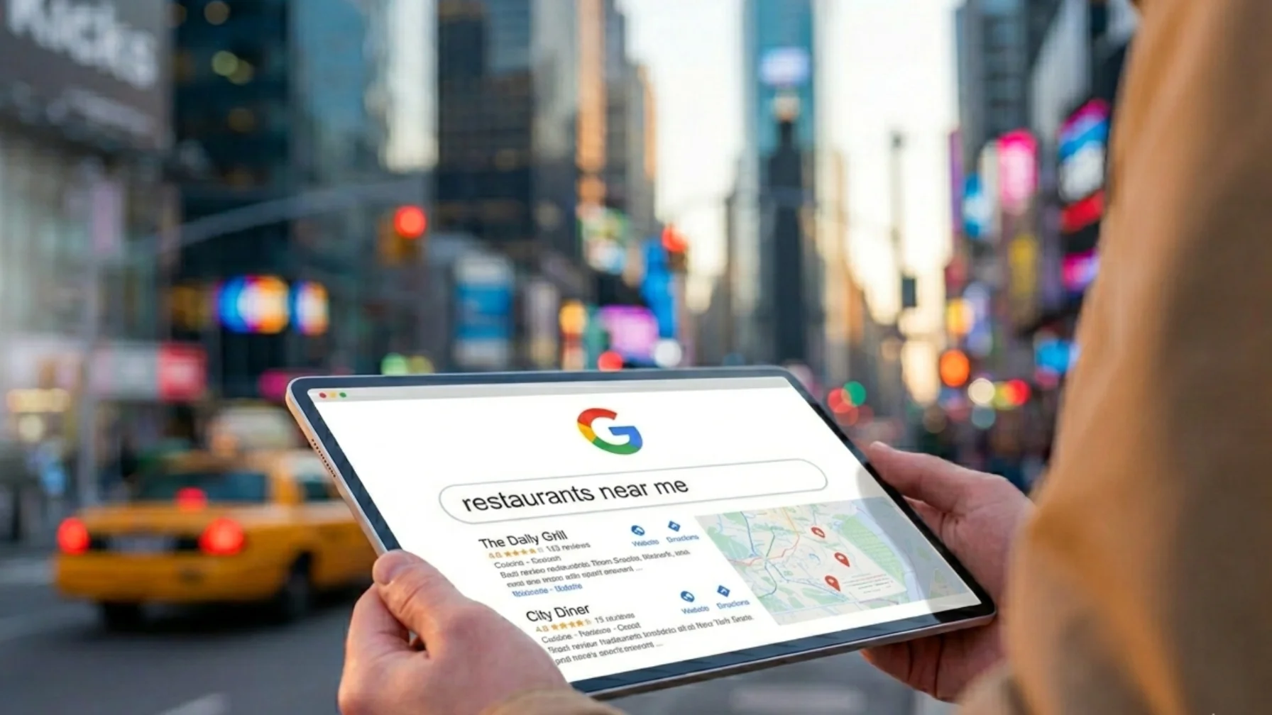 how to rank for near me searches