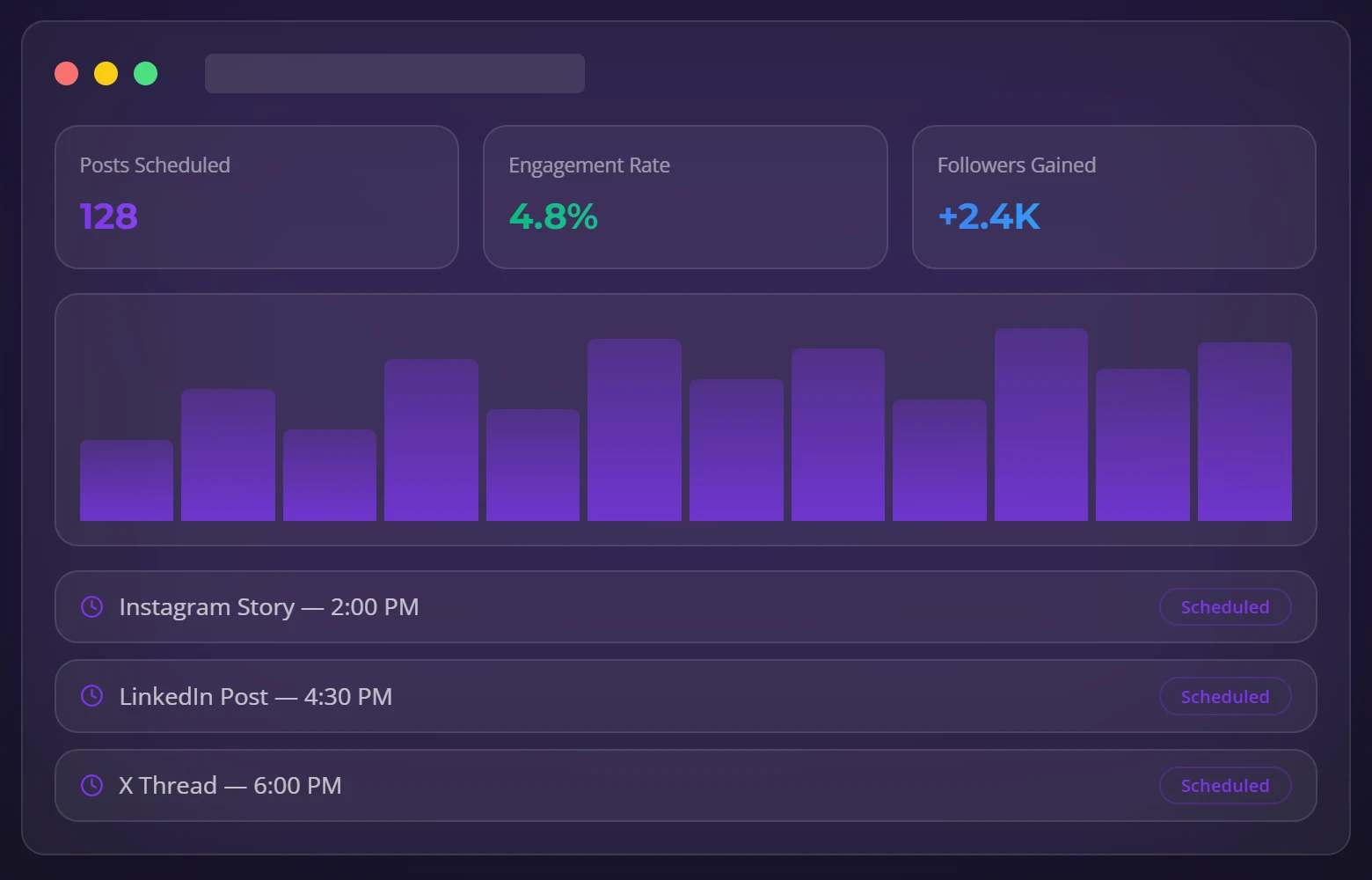 Olitt Social Media Management Tool